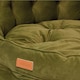 image 6 of Joules Khaki Chesterfield Luxury Dog Bed - Small Green | One Size