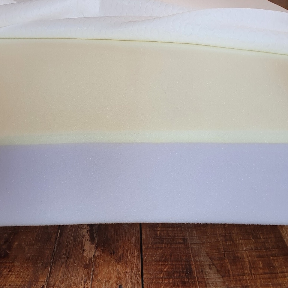 image 1 of Visco Elastic Memory Foam Replacement Sofa Bed Mattress, Folding Sofabed, Metal Action Settee Matress 7cm Thick N/A | Double