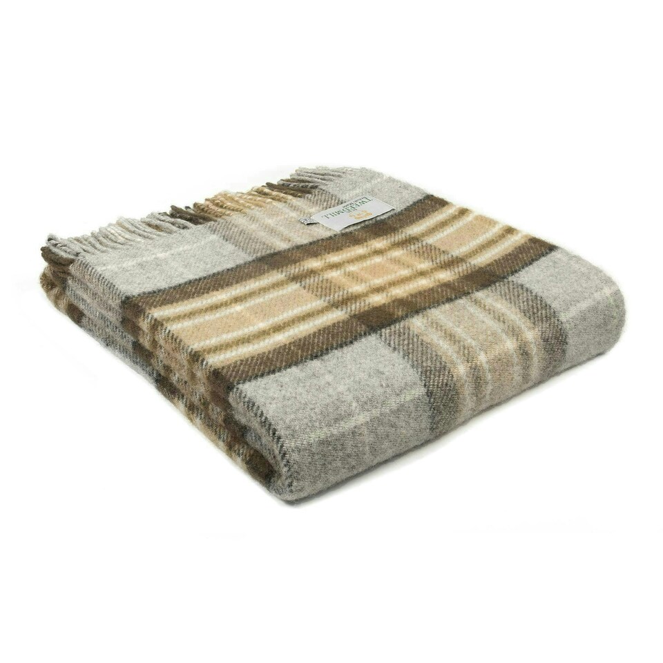 image 1 of Tartan PNW Throw - McKellar - 150x183cms
