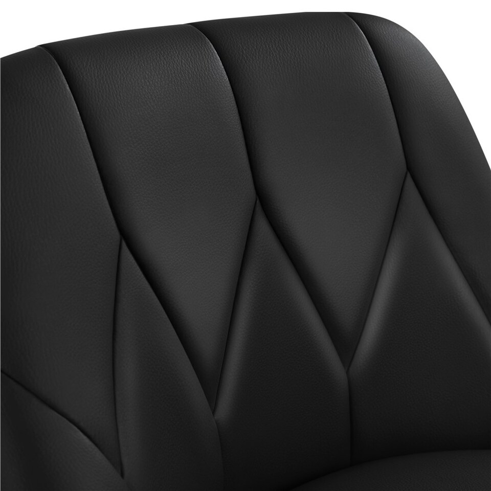 image 1 of Yaheetech  Set of 2 Faux Leather Swivel Bar Stools