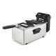 image 1 of GEEPAS Deep Fat Fryer 3L | Food Grade Stainless Steel with Viewing Window, Silver