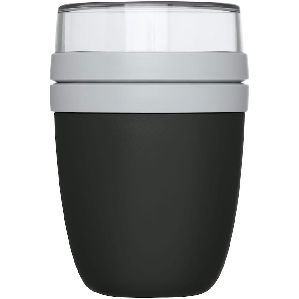image 1 of Mepal Ellipse Plain Lunch Pot - Charcoal - One Size