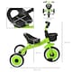 image 7 of AIYAPLAY Trike W/ Adjustable Seat Basket, Kids Tricycle for 2-5 Years Old, Green