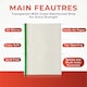 image 4 of Pack of 500 A4 Premium Glass Clear Punched Pockets (90 Micron)