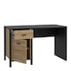 image 4 of High Rock Desk in Matt Black/Riviera Oak