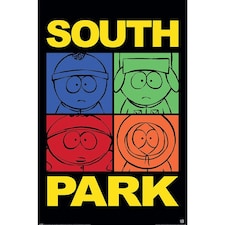 South Park Block Paper Poster - Multicoloured - 91cm x 61cm 91cm x 61cm