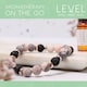 image 3 of LEVEL Wellbeing Lava Bead Aromatherapy Bracelet with Balance Essential Oil