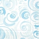 image 2 of IHR   Happy Circles Light Blue Cocktail Napkins 25cm 3ply  20 Pack