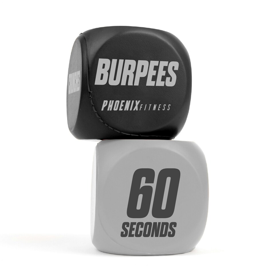 image 1 of Phoenix Fitness Exercise Dice - Black