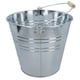 image 6 of 12L Galvanised Steel Metal Bucket Pail Water Coal Fire Greenhouse Garden Plant