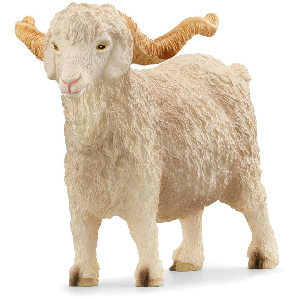 SCHLEICH Farm World Angora Goat Toy Figure