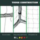 image 4 of SPORTNOW 6ft x 2ft Football Goal, Simple Set Up Football Training Net