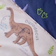 image 4 of Prehistoric Dinosaurs Reversible Duvet Cover Set | Cream | Natural | Toddler