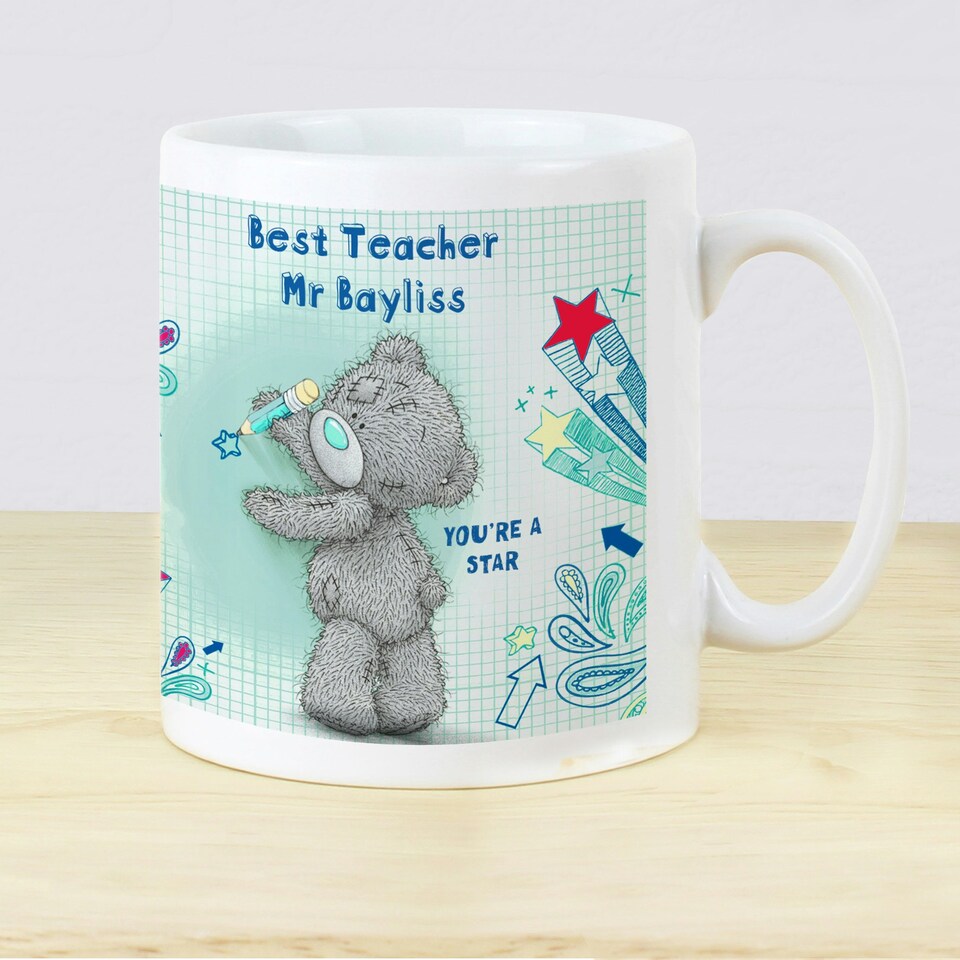 image 1 of Personalised Me to you Teacher Mug White
