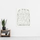 image 4 of Maskers Masks Black And White Drawing Gestel Huge Wall Art Poster Print