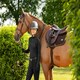 image 3 of LeMieux Puissance Suede CC Pad Black | Large