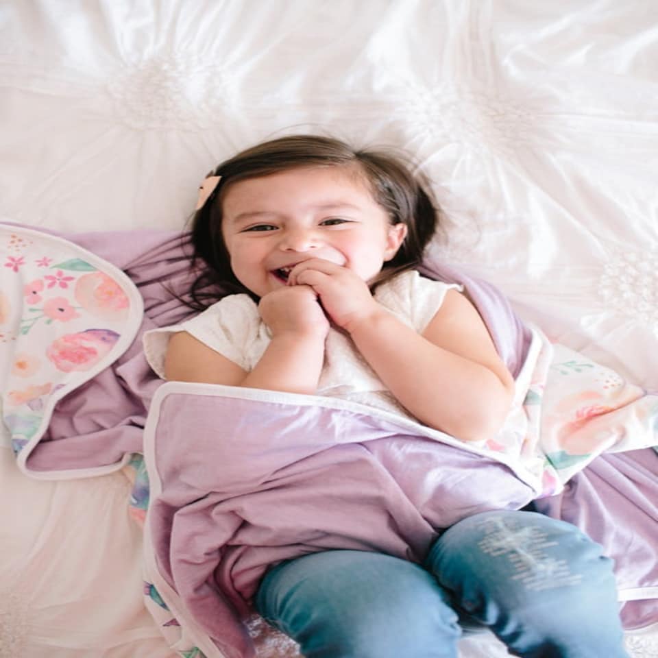 image 1 of Copper Pearl 3 Layer Quilt Bloom