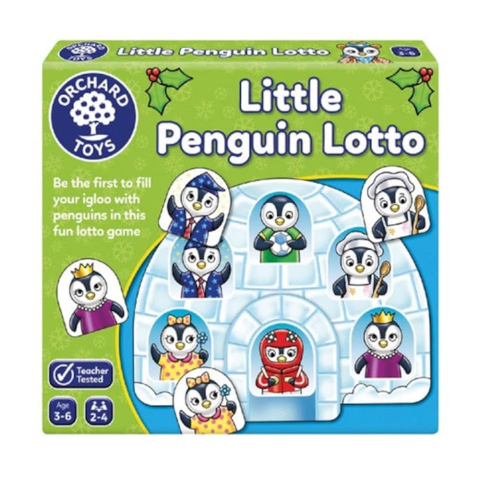 image 1 of Orchard Toys Little Penguin Lotto Childrens Travel Game