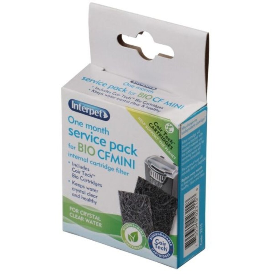 Interpet Aquarium Bio-CF Mini Monthly Service Kit - One month service