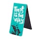image 4 of Star Wars The Mandalorian This Is The Way Magnetic Bookmark - Blue/White/Black - One Size