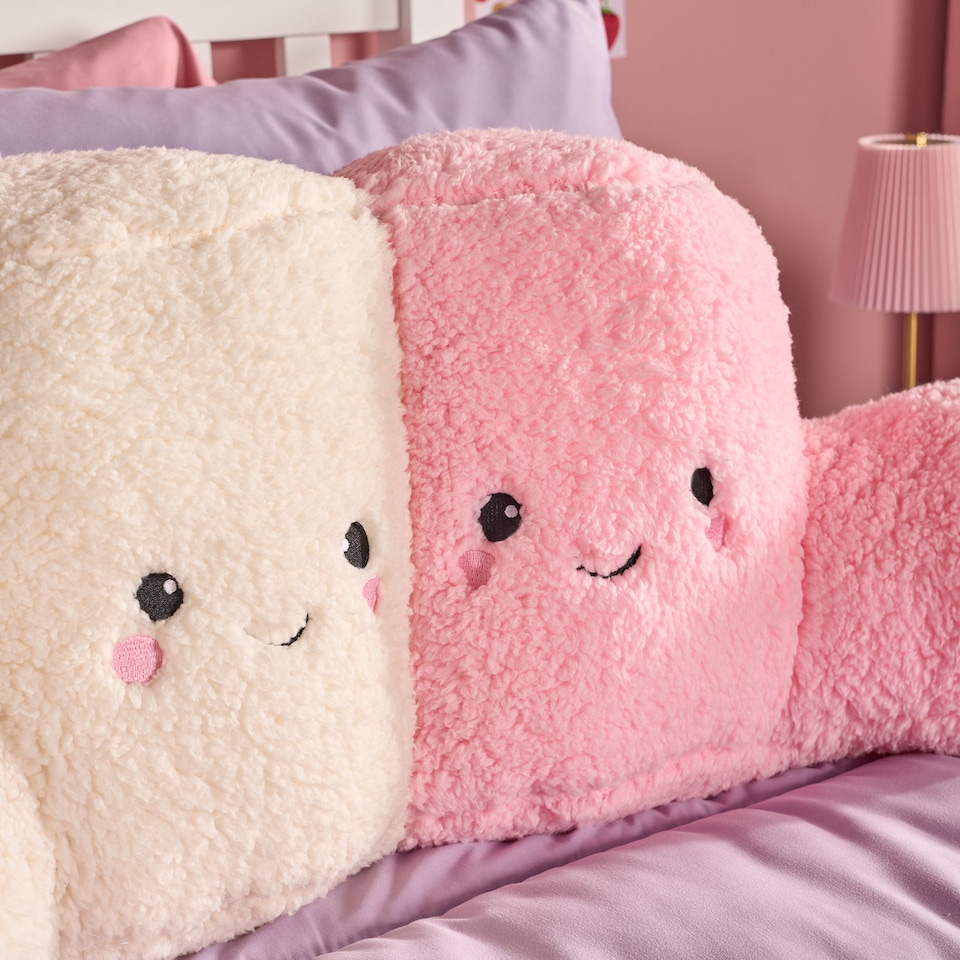 image 1 of OHS Cotton & Candy Marshmallow Cuddle Cushion Kids Novelty Reading Pillow