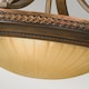 image 4 of Kelham Hall 2 Light Ceiling Semi Flush Light Gold, Bronze, E27