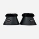 image 2 of LeMieux Fleece WrapRound Over Reach Boots Black | XX-Large