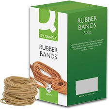 Q-Connect Rubber Bands Assorted Sizes 500g
