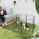 image 2 of PawHut Six-Panel Dog Playpen with Door, for Indoor, Outdoor, 80cm Tall