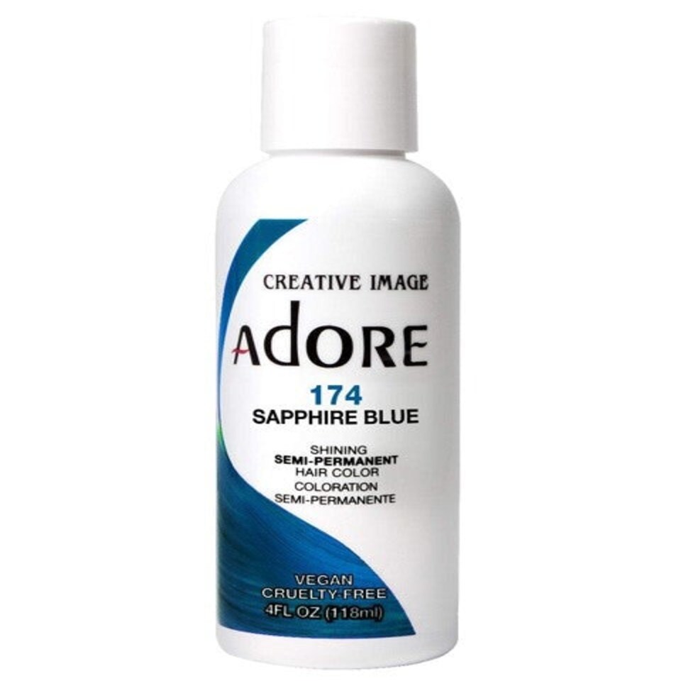 Creative Image Adore Shining Semi Permanent Hair Color Sapphire Blue 118 ml