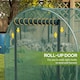 image 5 of Outsunny Fruit Cage, Plant Protection Tent, 1.2 x 3.6 x 1.9m, Green