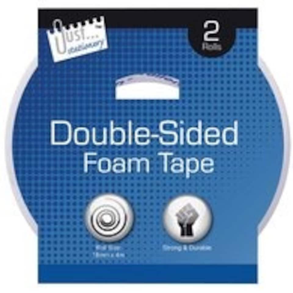 image 1 of Just Stationery 4m Double Sided Foam Tape