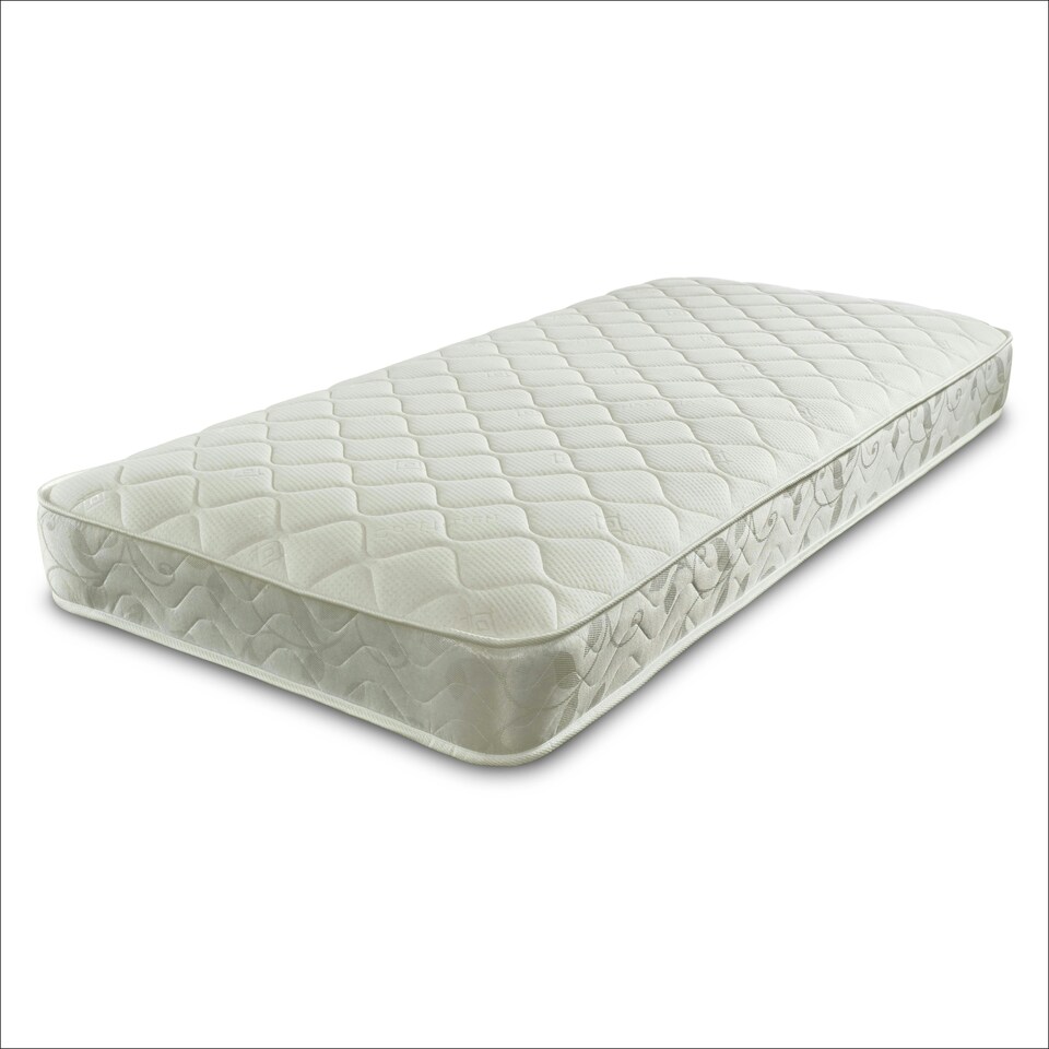 image 1 of Cooltouch Plus Max-Coil Pocket Spring Mattress - 18cm Deep, Medium Firm White | Single