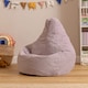 image 2 of Dalton Kids Beanbag Corduroy Purple Set of 2 | Purple | Purple | M | 2