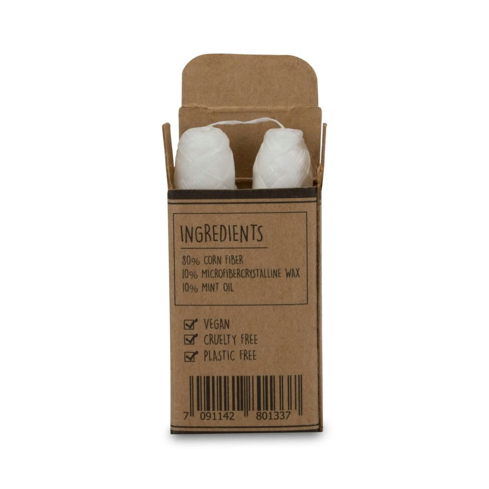 image 1 of Natural Floss Refills - Fresh Mint Flavour
