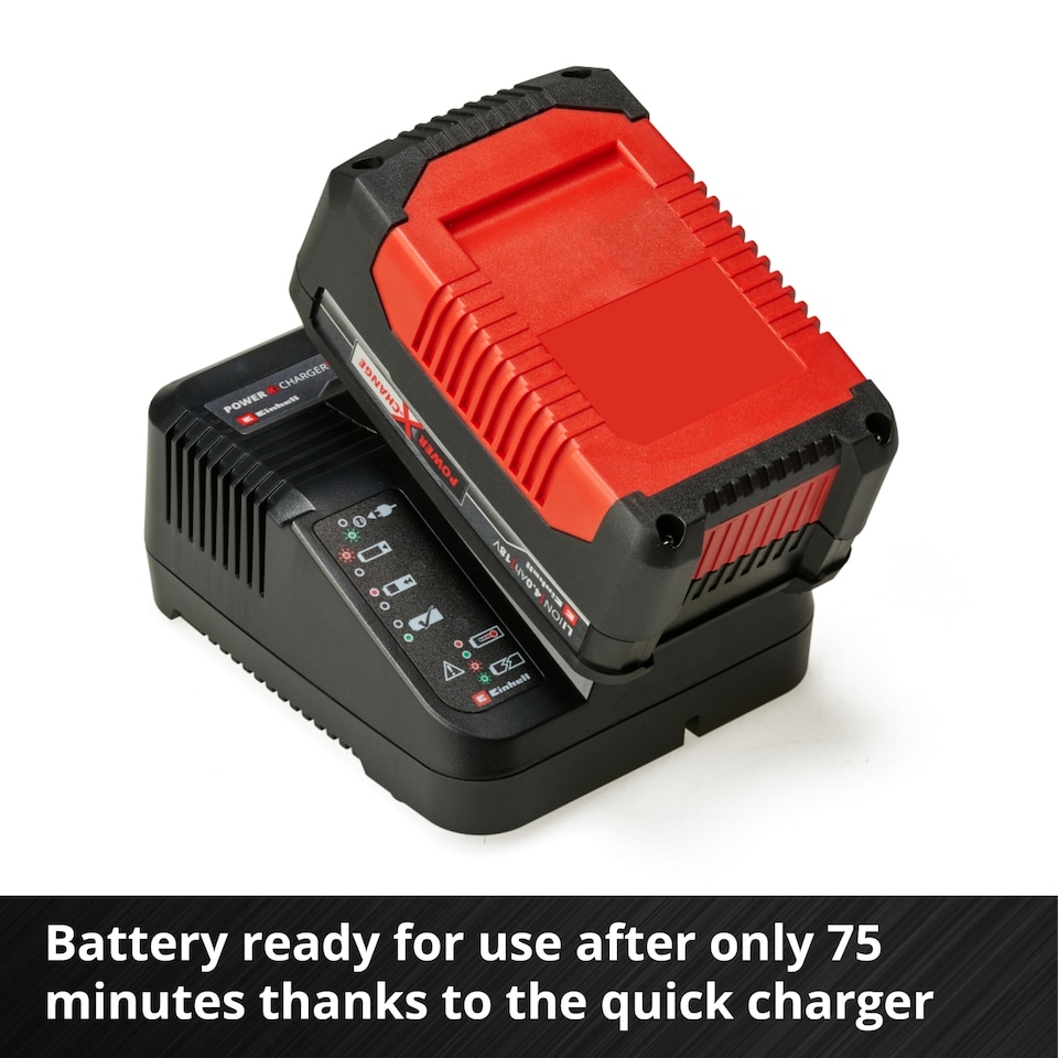 image 1 of Einhell 4.0Ah Battery And Charger 18V For All Power X-Change