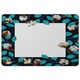image 2 of Watercolour Blue Leaf Frame (Placemat)