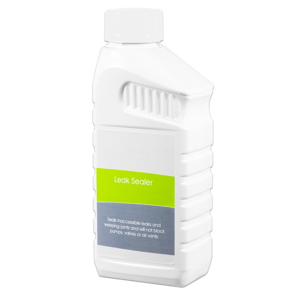 image 1 of SPARES2GO Central Heating Leak Sealer Concentrate Radiator Boiler Pipe Seal Liquid (500ml Bottle)