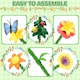image 8 of 191 PCS Flower Garden Building Toys for Girls STEM DIY Construction Playset for Kids