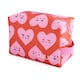 image 2 of SMUG Wash Bag - Hearts Print