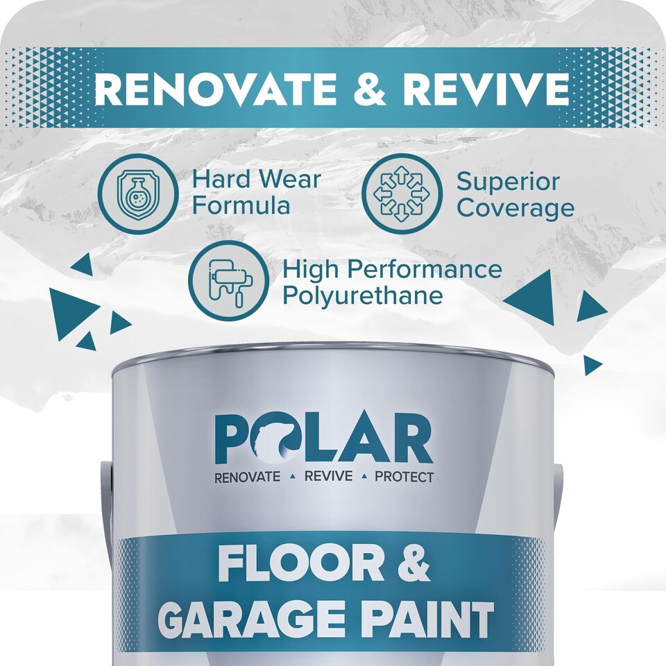 image 1 of Polar Floor & Garage Paint Heavy Duty Durable | Yellow | Yellow | 5 litre