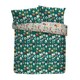 image 5 of Fusion Christmas Ornaments Duvet Cover Set Green