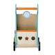 image 5 of Teamson Kids Preschool Play Lab Safari Animal Toddler Walker & Activity Station, Multi