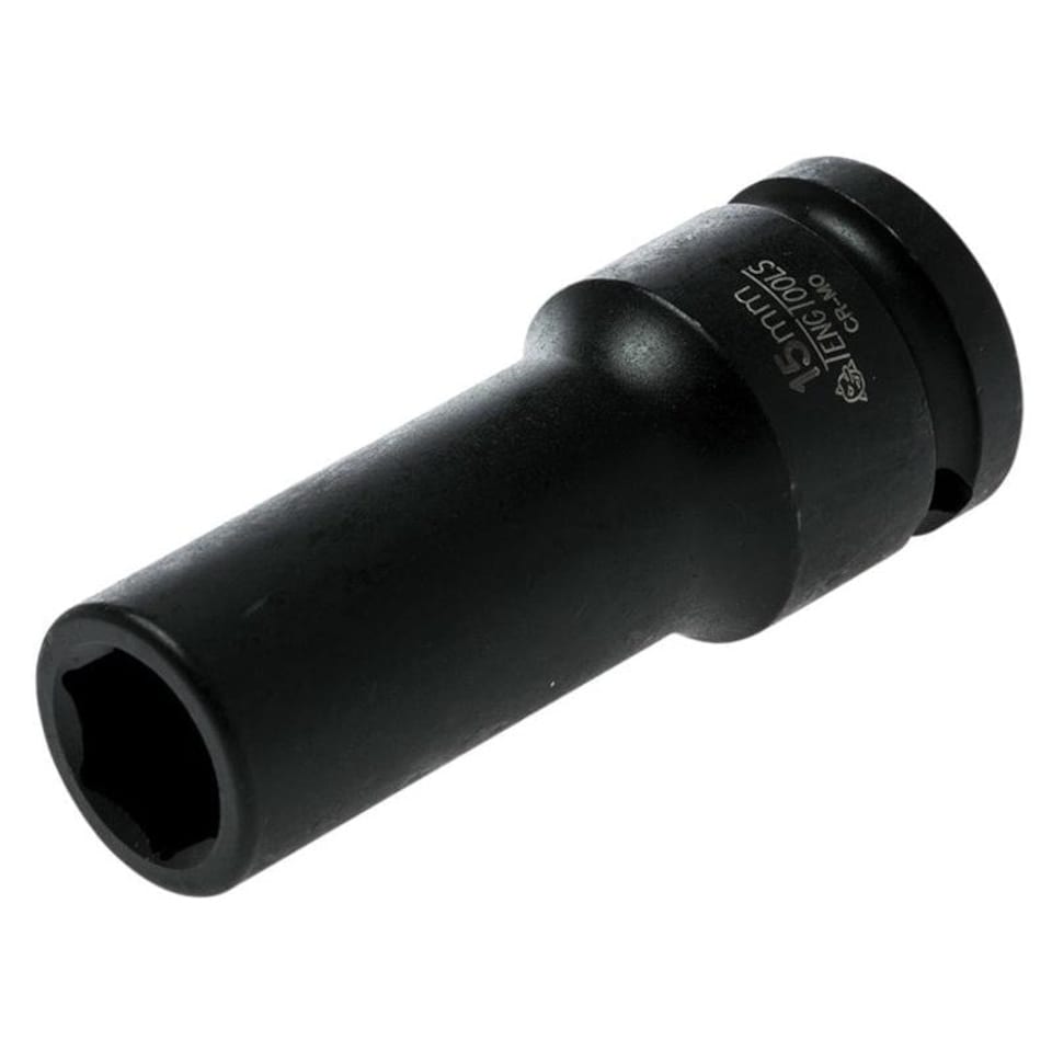Teng Hexagon 6-point Deep Impact Socket - Multi Colour - 15mm