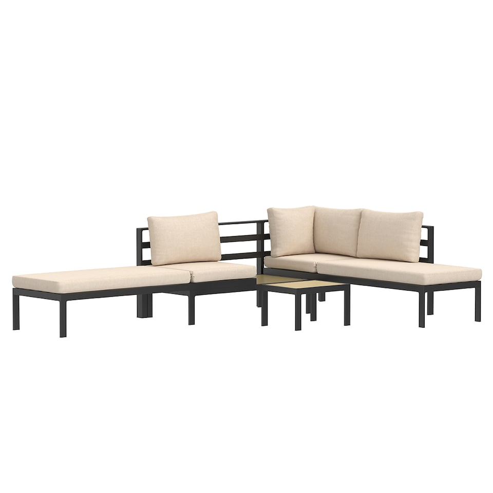 image 1 of Charles Bentley Lagos Modular Aluminium Lounge Set