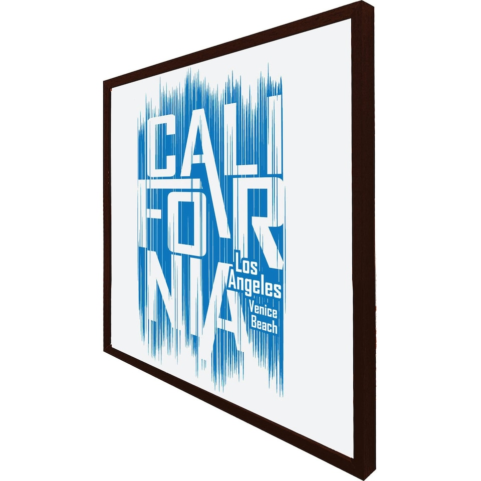 image 1 of California venice beach (Picutre Frame) Brown | XL