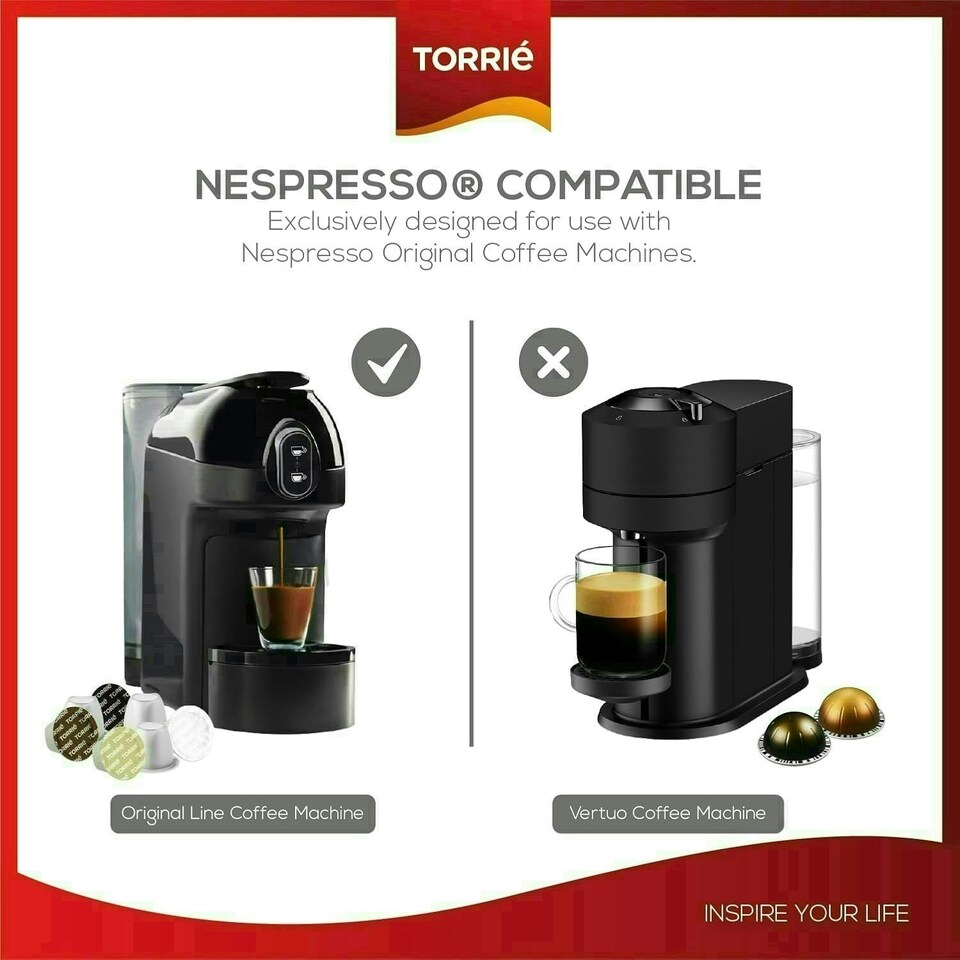 image 1 of Chocolate Nespresso ® Compatible Coffee Machine Capsules (30 Pods)