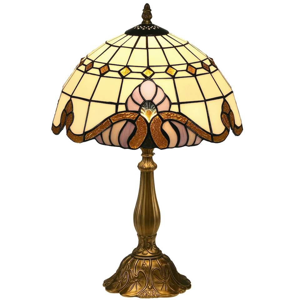 image 1 of HOMCOM Decorative Table Lamp, for Bedroom Living Room, Bulb not Included