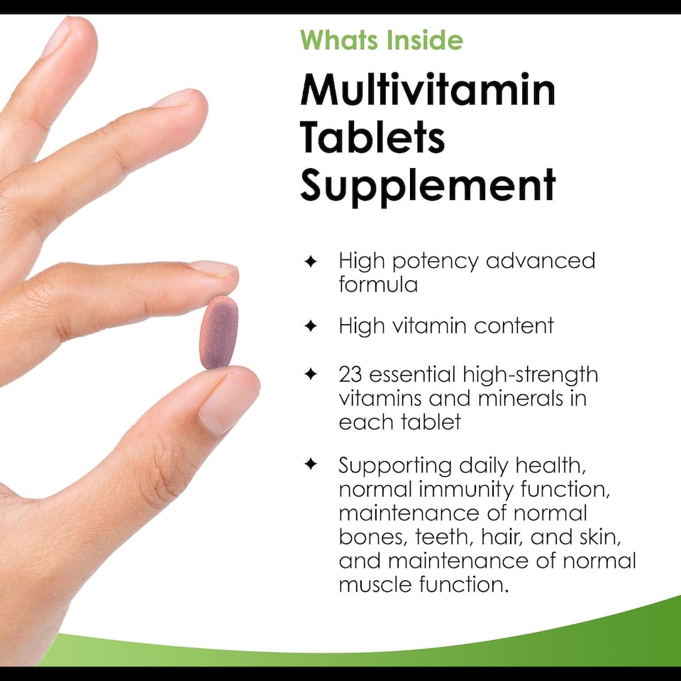 image 1 of Multivitamin Supplements  - 23 High Strength Vegan Vitamins
