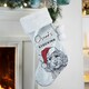 image 5 of Personalised Dog Breed Christmas Stocking